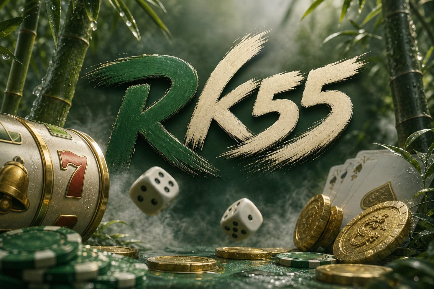 Tombol daftar, masuk, dan unduh pada antarmuka Starlight Princess di RK55